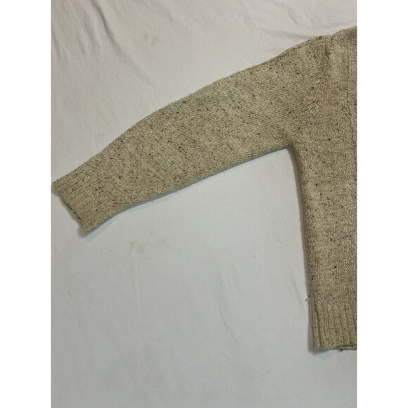 Marisa Christina Cable Knit Sweater Talbots Silk Wool VTG |‎ Cream | Size Medium - Picture 11 of 16